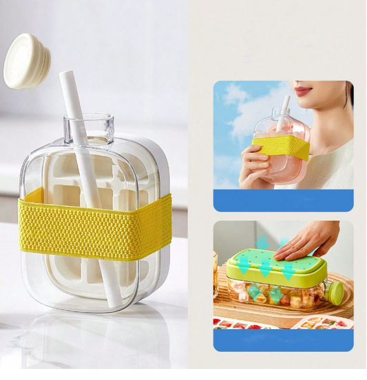 Set of creative ice cube trays